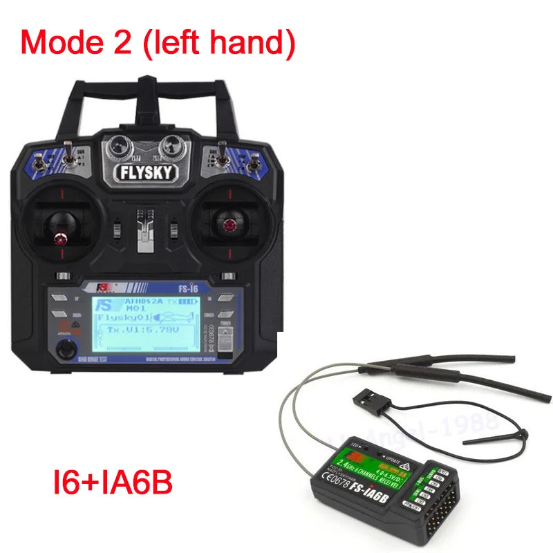 FLYSKY FS-i6 i6 2.4G 6CH AFHDS Transmitter With iA6B Receiver Radio Controller